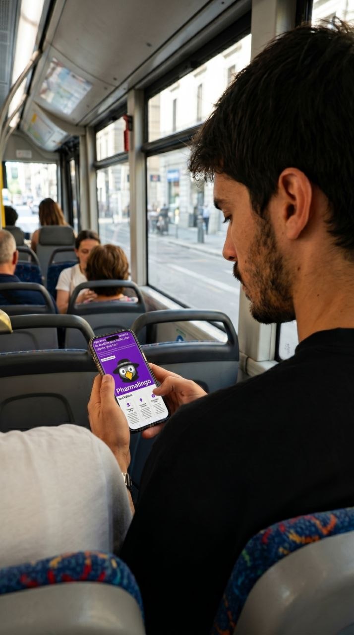 Jouer dans les transports